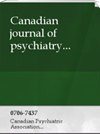 CANADIAN JOURNAL OF PSYCHIATRY-REVUE CANADIENNE DE PSYCHIATRIE封面